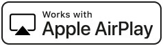 Works with Apple AirPlay